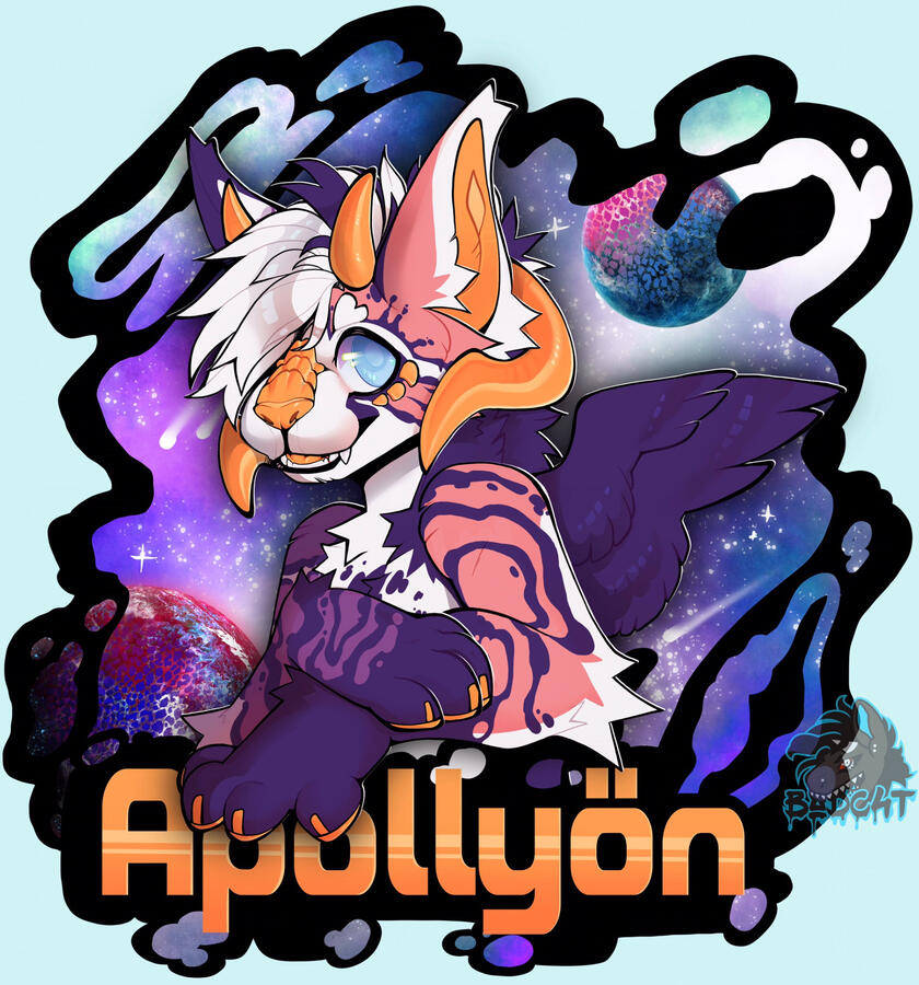 Apollyon Character Badge Art